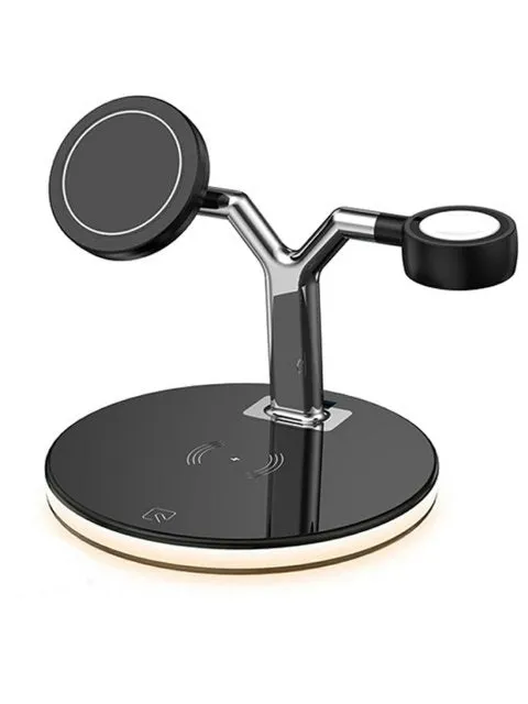 3 in 1 Magnetic Wireless Charger Stand For iPhone 12 13