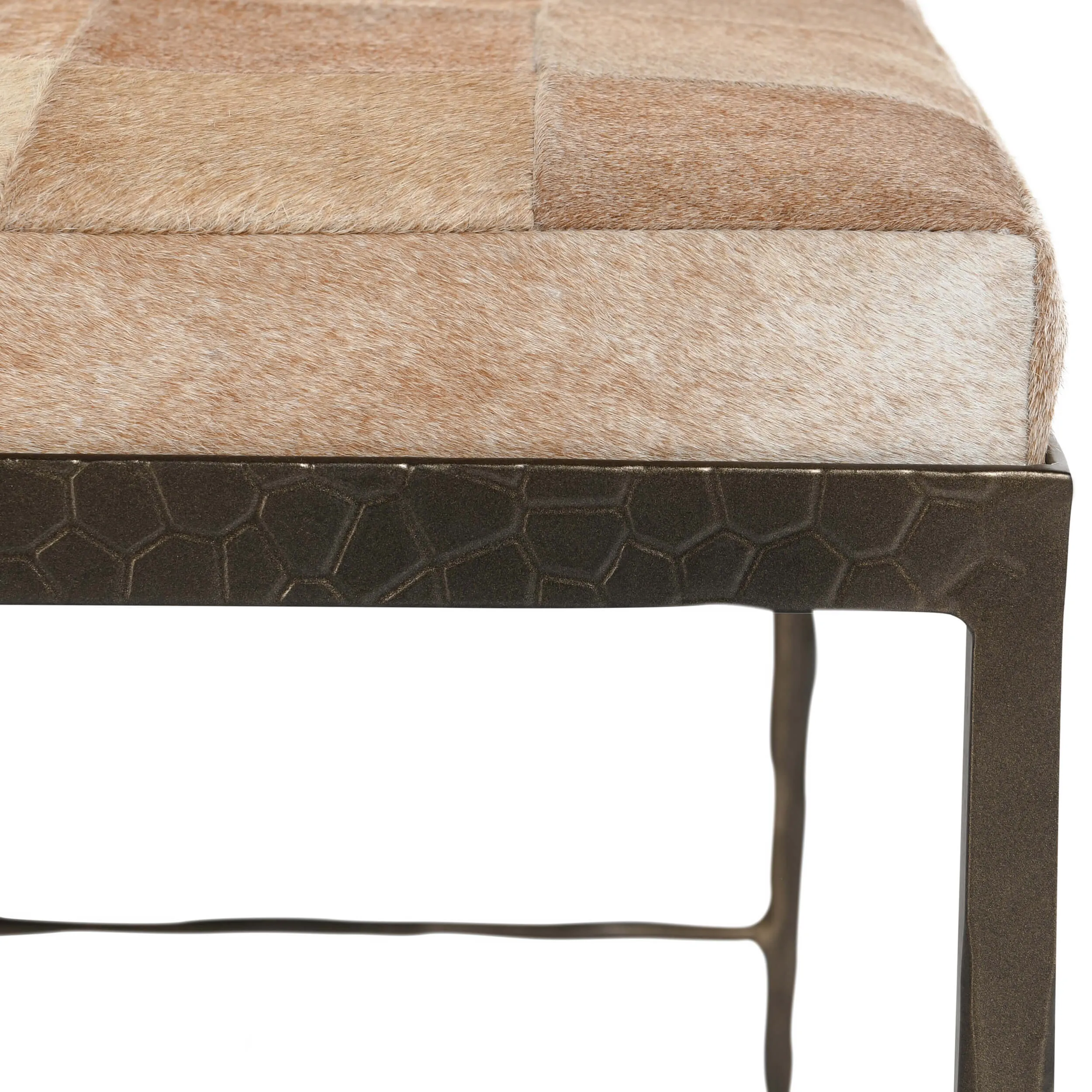 Achen Hide Bench, Blonde