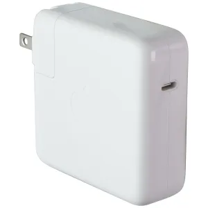 Apple 67W USB-C Power Adapter Wall Charger with Folding Plug - White (A2518)