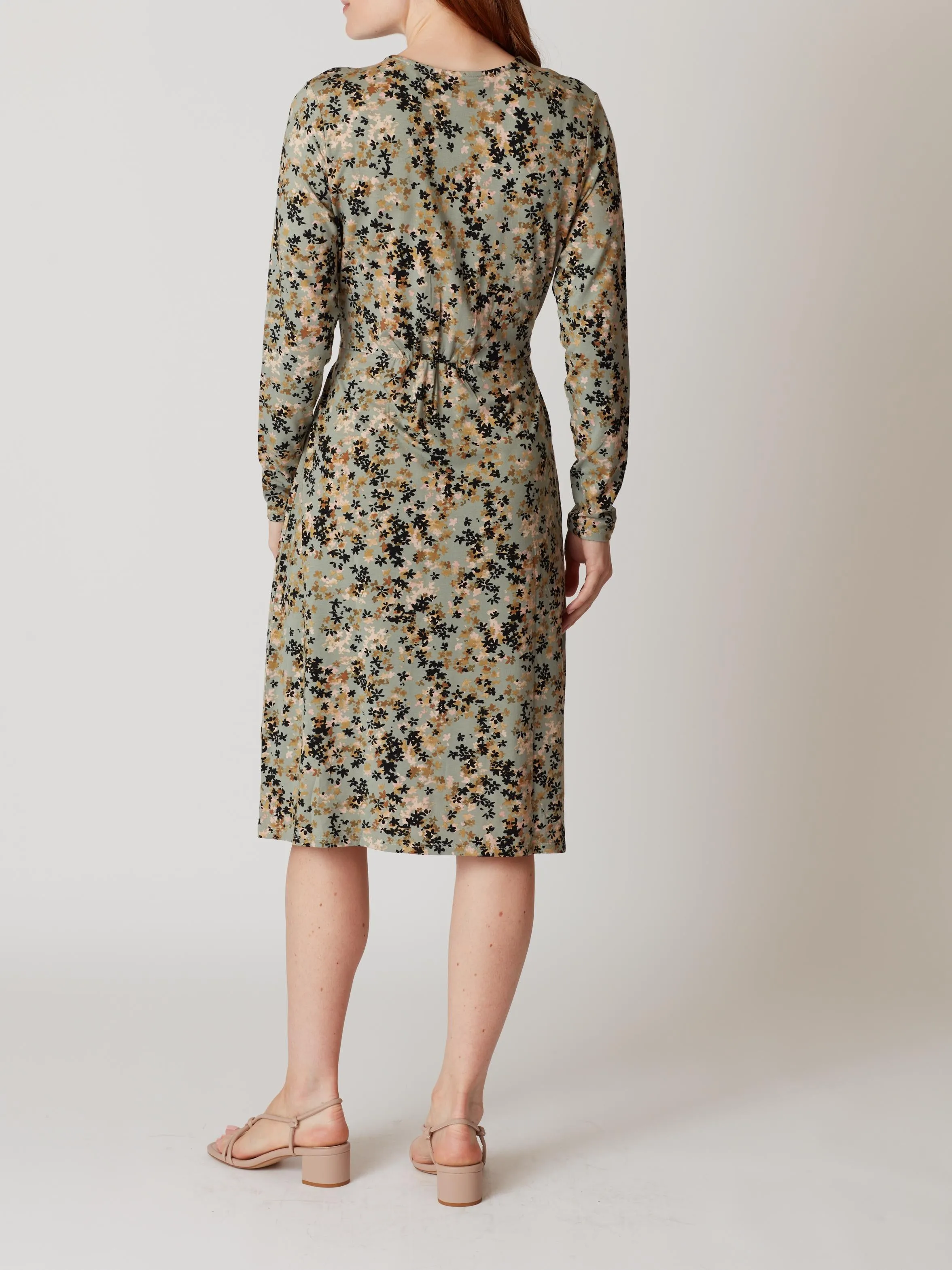 Ariyah Floral Wrap Dress