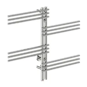 Bathroom Butler Loft Duo 12 Bar Straight PTS Heated Towel Rail 1000mm