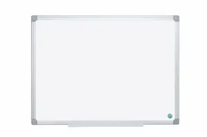 Bi-Office Earth-It Magnetic Enamel Whiteboard Aluminium Frame 900x600mm - CR0620790