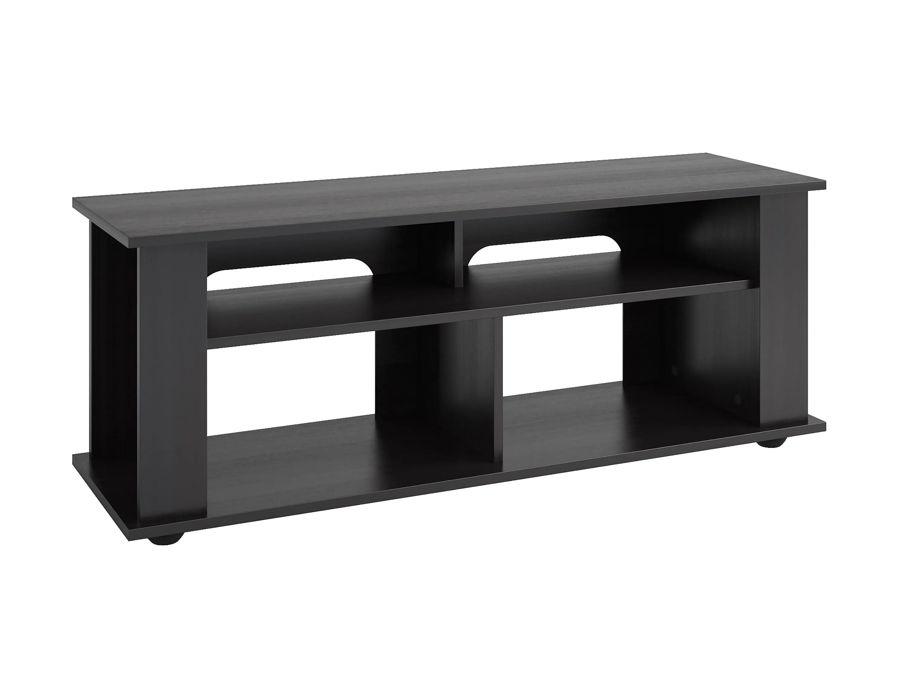 Black Wood TV Stand, TVs up to 55"