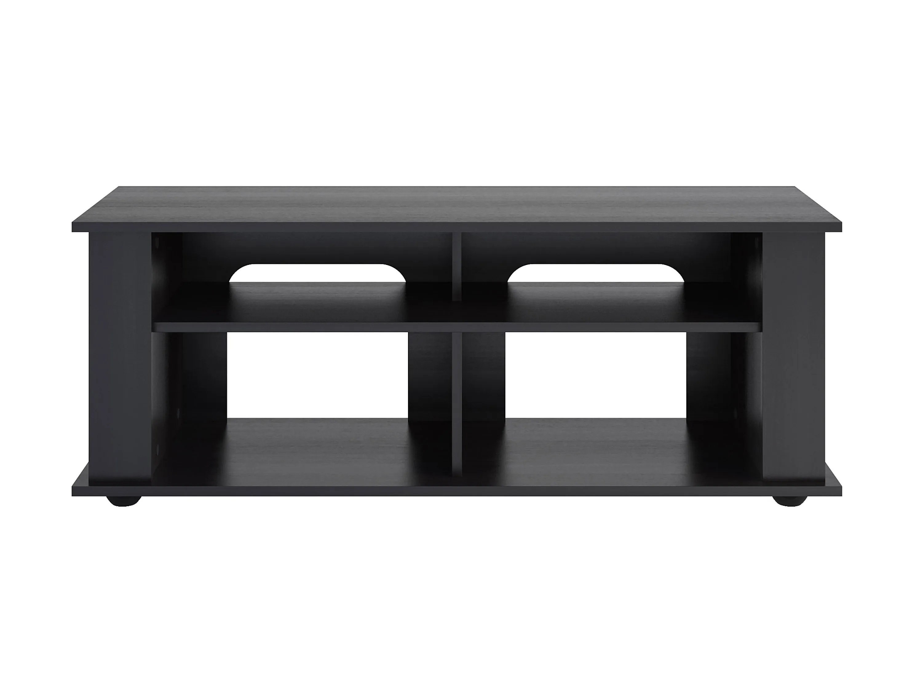 Black Wood TV Stand, TVs up to 55"