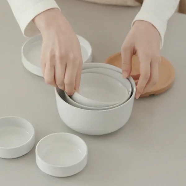 Ceramic Modular Dish Set