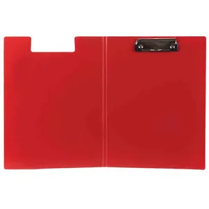 Colorful Plastic Folder Clipboards- 2 count