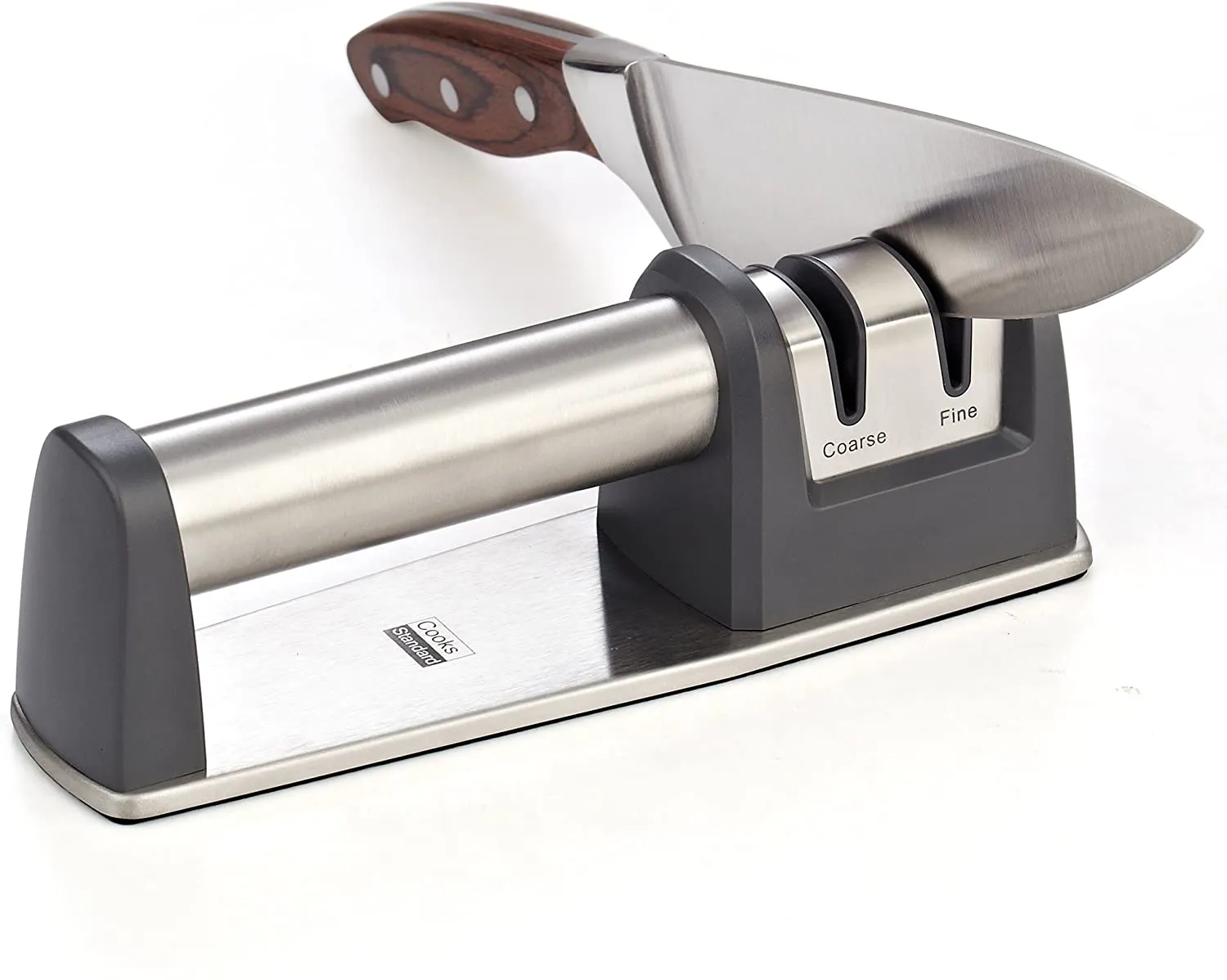 Cooks Standard 2 Stage Knife Sharpener, Diamond and Ceramic Wheel