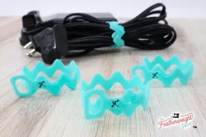 Cord WRAP, Ric Rac - Set of 3 (TEAL)