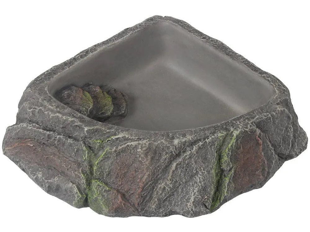 Corner Dish Anthracite