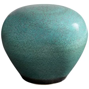 Cyan Design 10810 Native Gloss Stool - Turquoise Glaze