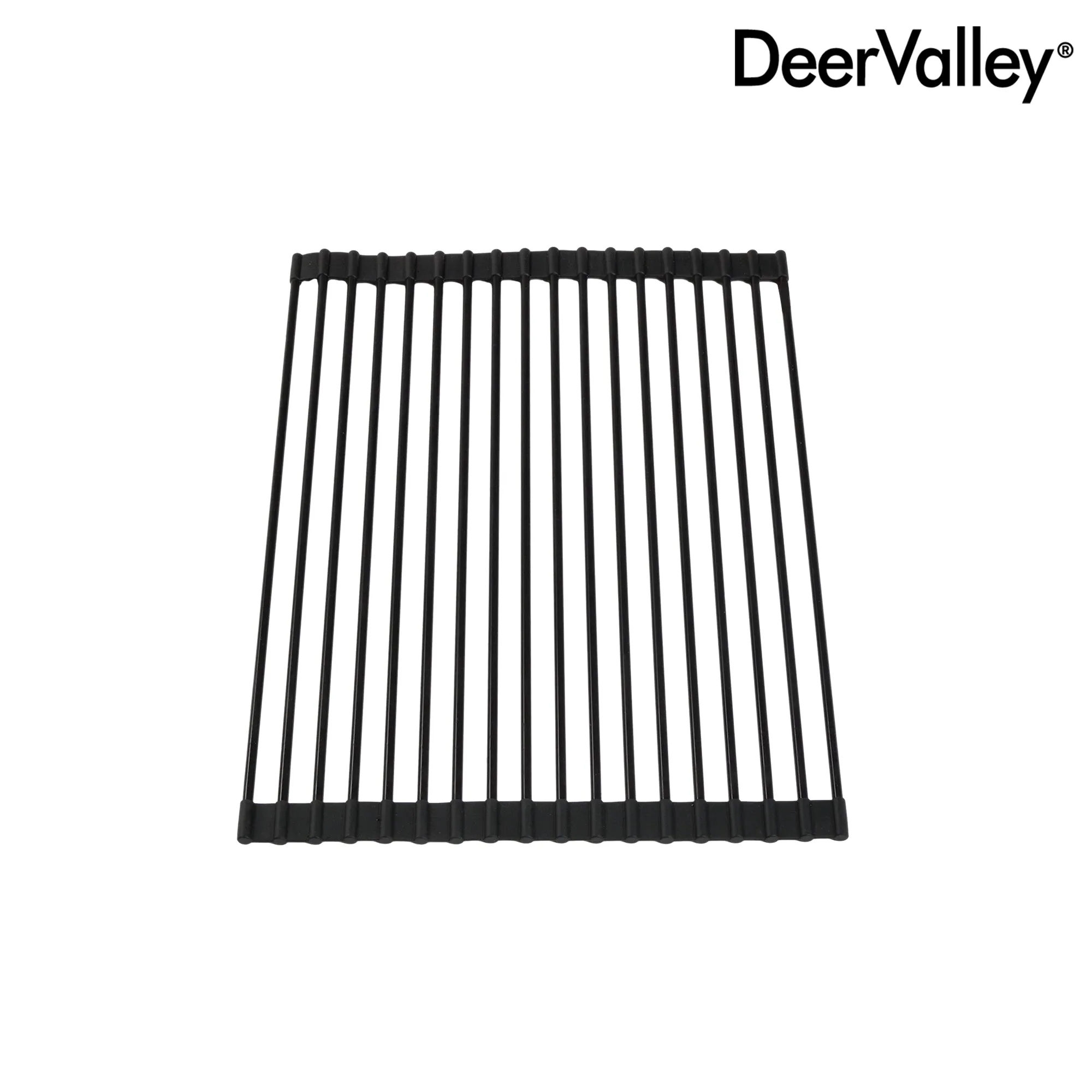 DeerValley DV-K0065R01 18.11" x 12.99" x 2.09" Kitchen Roll-Up Dish Rack (Compatible with DV-1K0065)