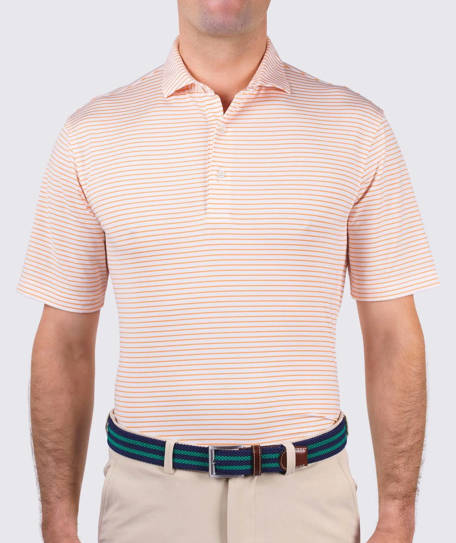 Dylan Stripe Performance Polo - Closeout