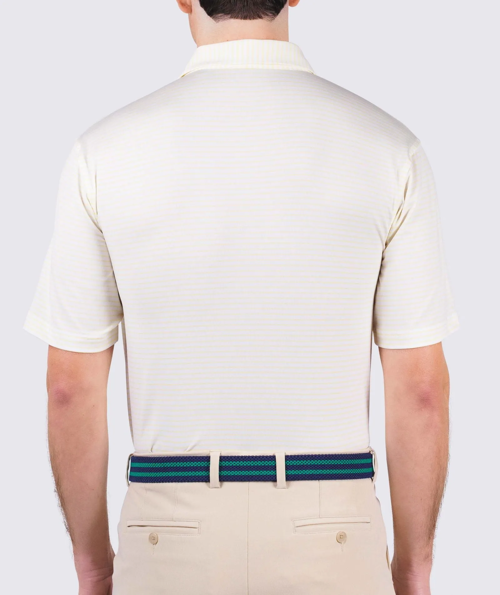 Dylan Stripe Performance Polo - Closeout