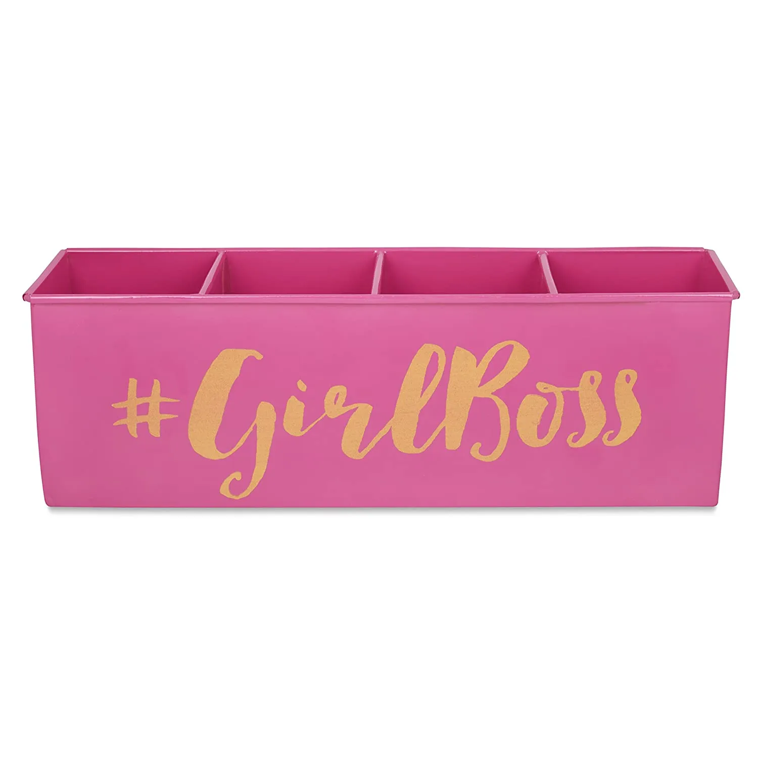 Elan Girlboss Desk Organizer, Cosmetic Organizer, Gadget Organiser (4 Compartment)