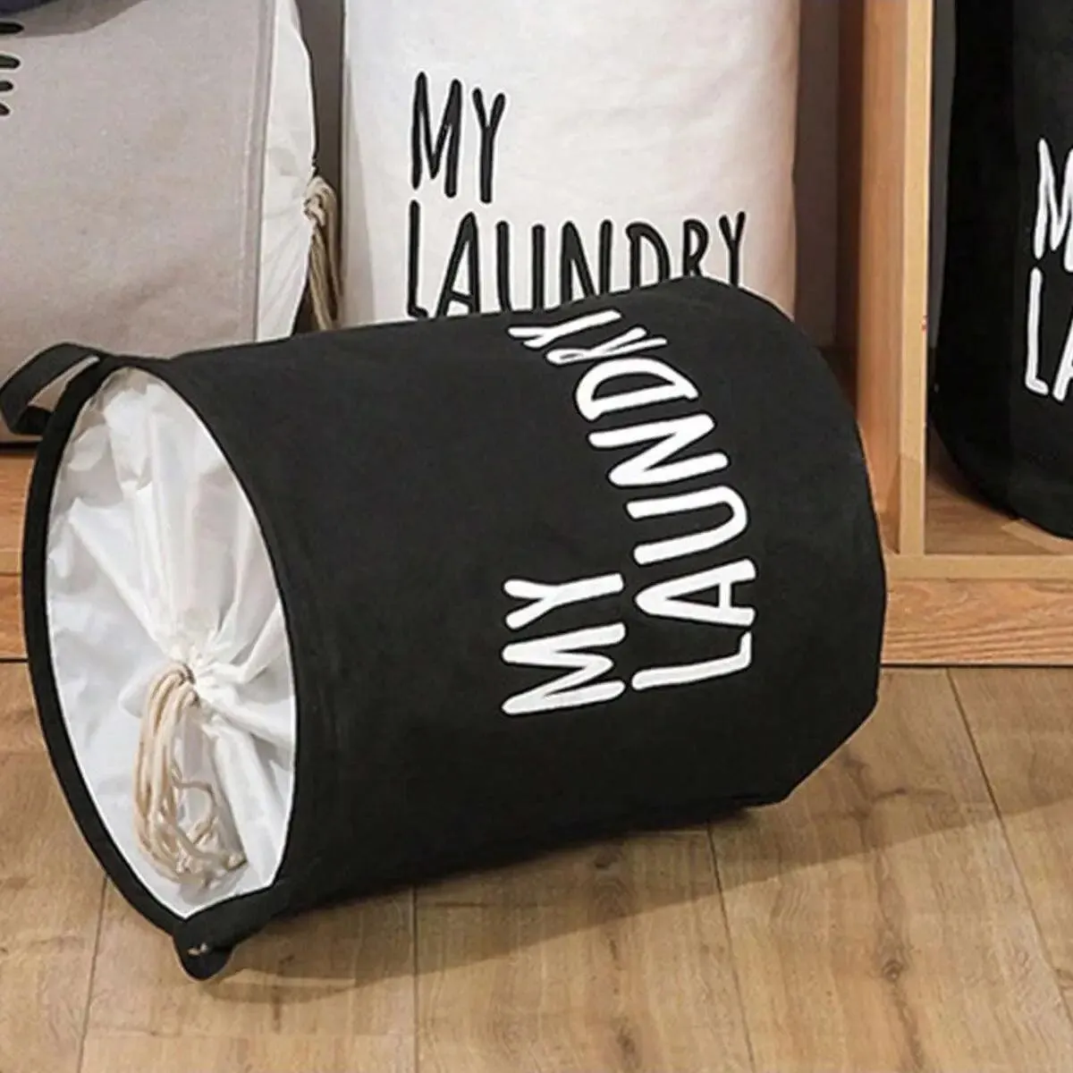 Foldable Oxford Cloth Laundry Basket: Stylish Waterproof Storage Solution for Home