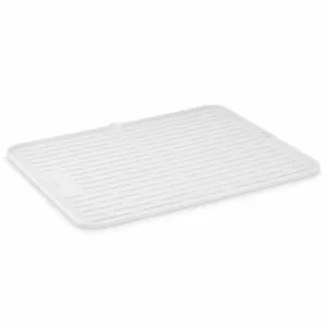 Folding Silicone Drying Mat Large - White