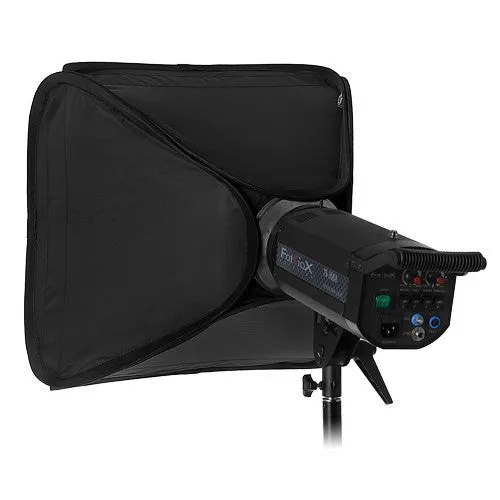 Fotodiox Pro Foldable Softbox PLUS Grid (Eggcrate) with Broncolor Speedring for Bronocolor (Pulso, Primo, and Unilite), Flashman, and Compatible Strobes