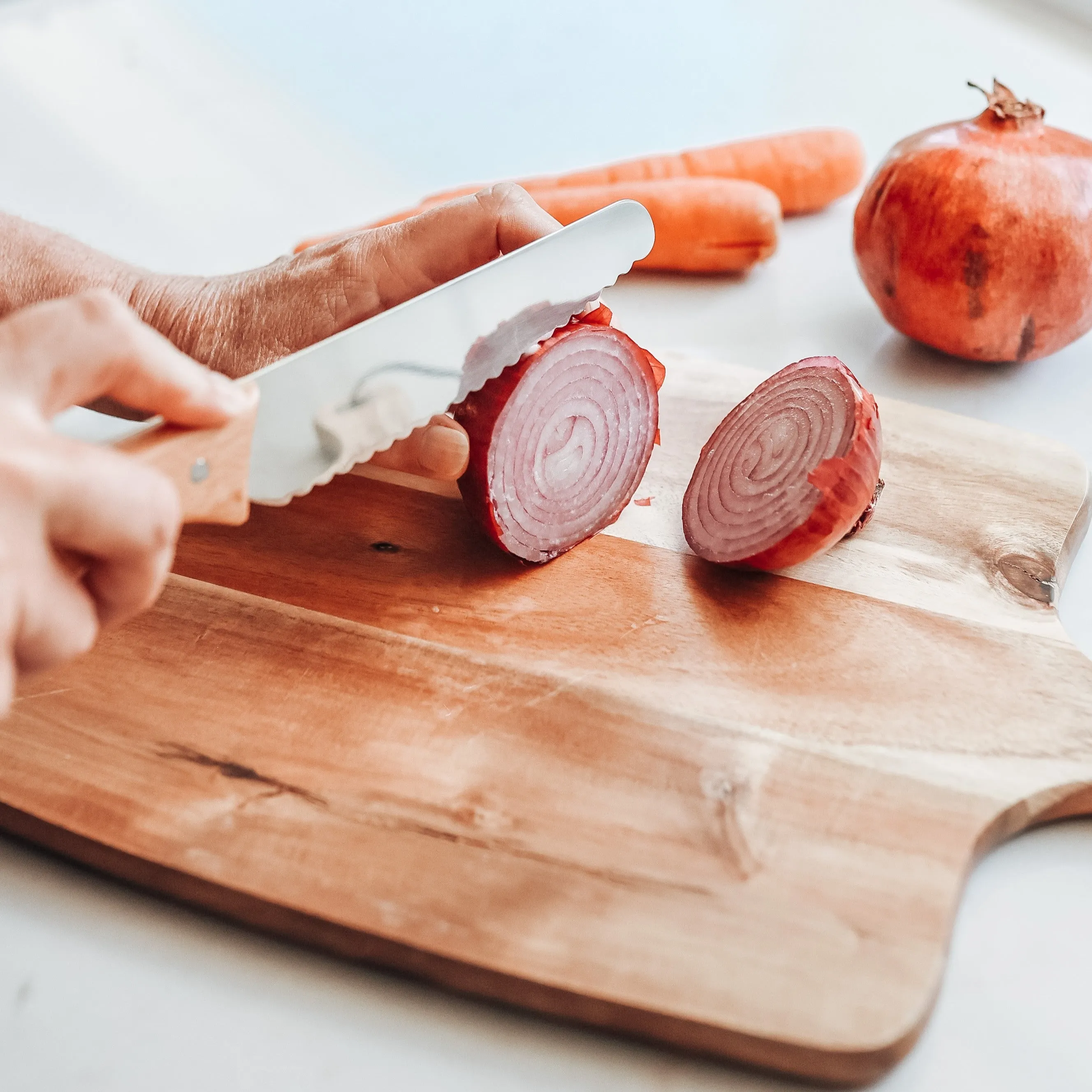 Full-Sized Finger Safe Knife from KiddiKutter