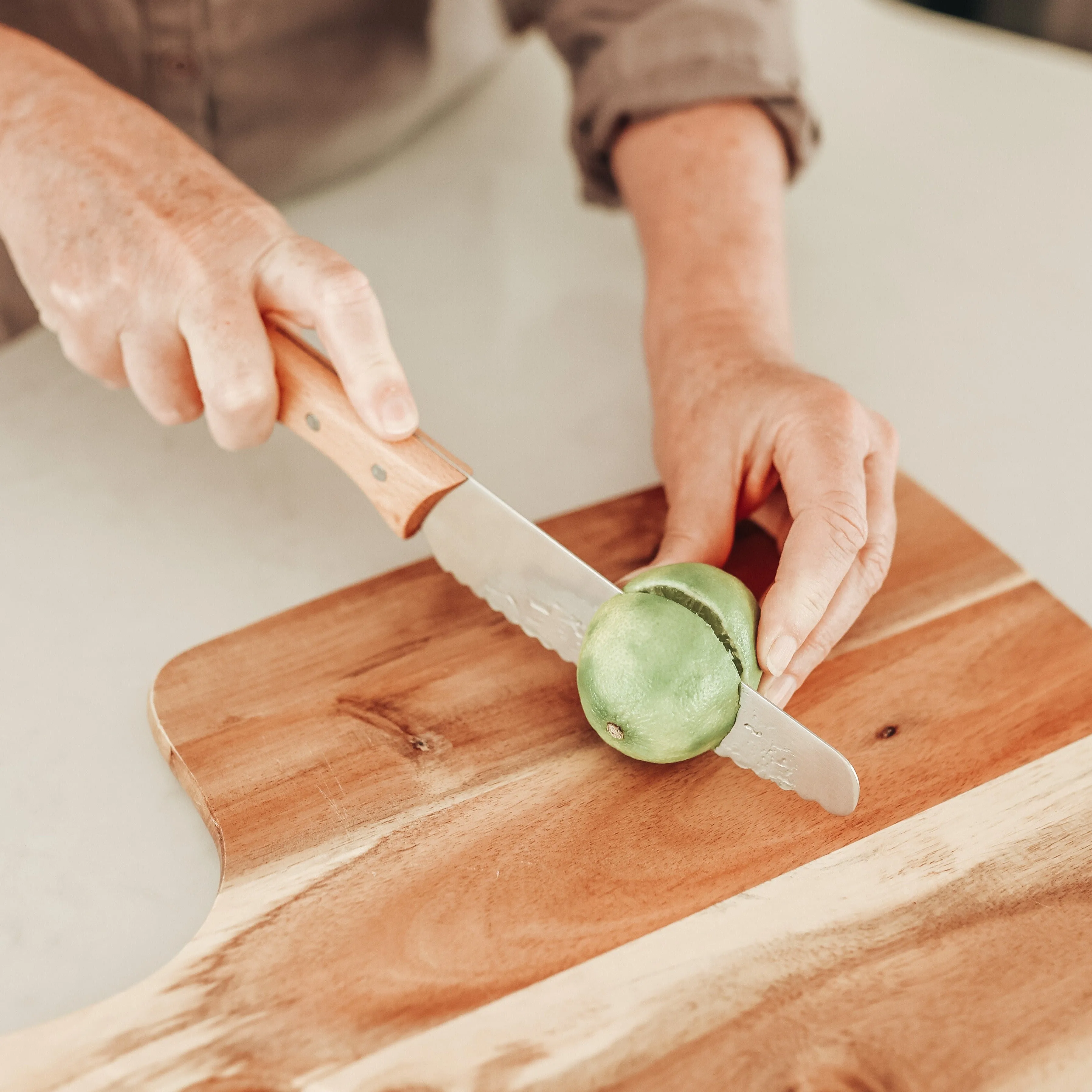 Full-Sized Finger Safe Knife from KiddiKutter