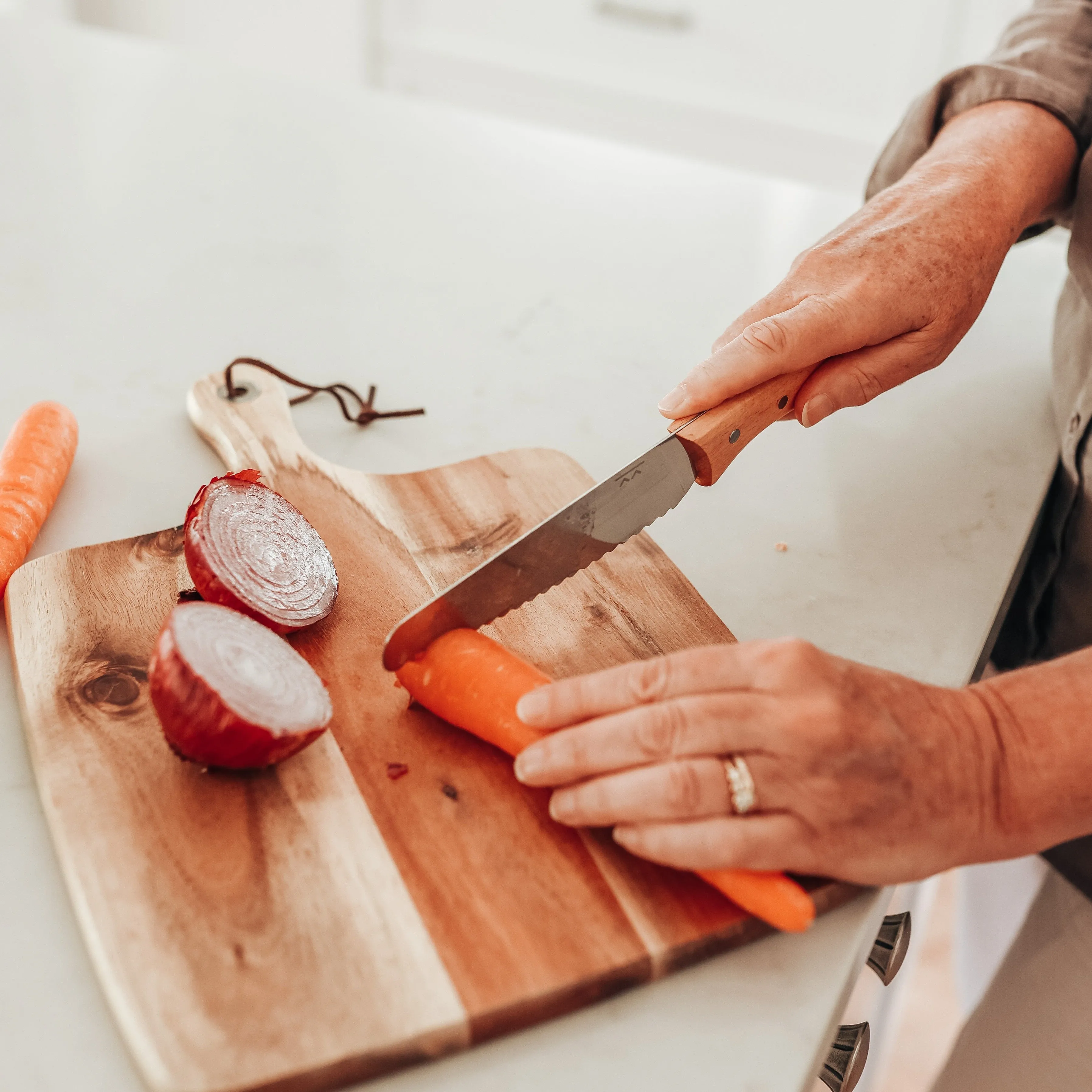 Full-Sized Finger Safe Knife from KiddiKutter