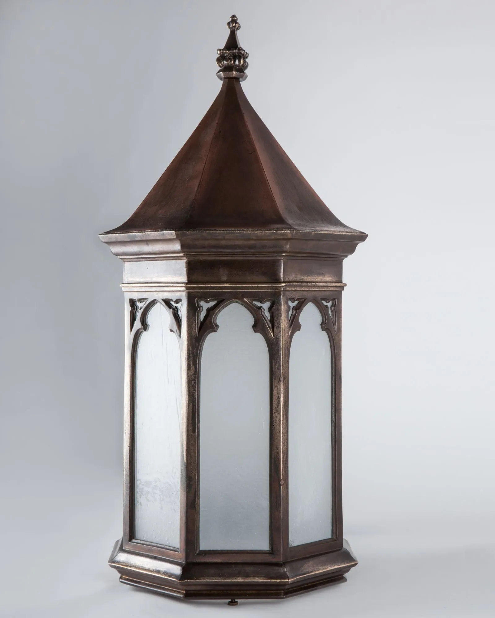 Gothic Style Bronze Exterior Lantern