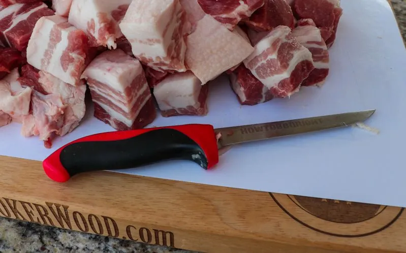 HowToBBQRight 6 Inch Wide Boning Knife