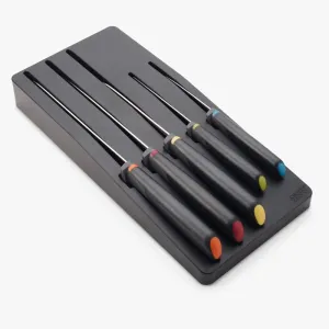 Joseph Joseph Elevate Store 5-piece Knife Set with In-drawer Storage Tray