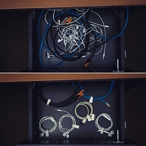 KEEP WIRES NEAT, SECURE, AND TANGLE-FREE