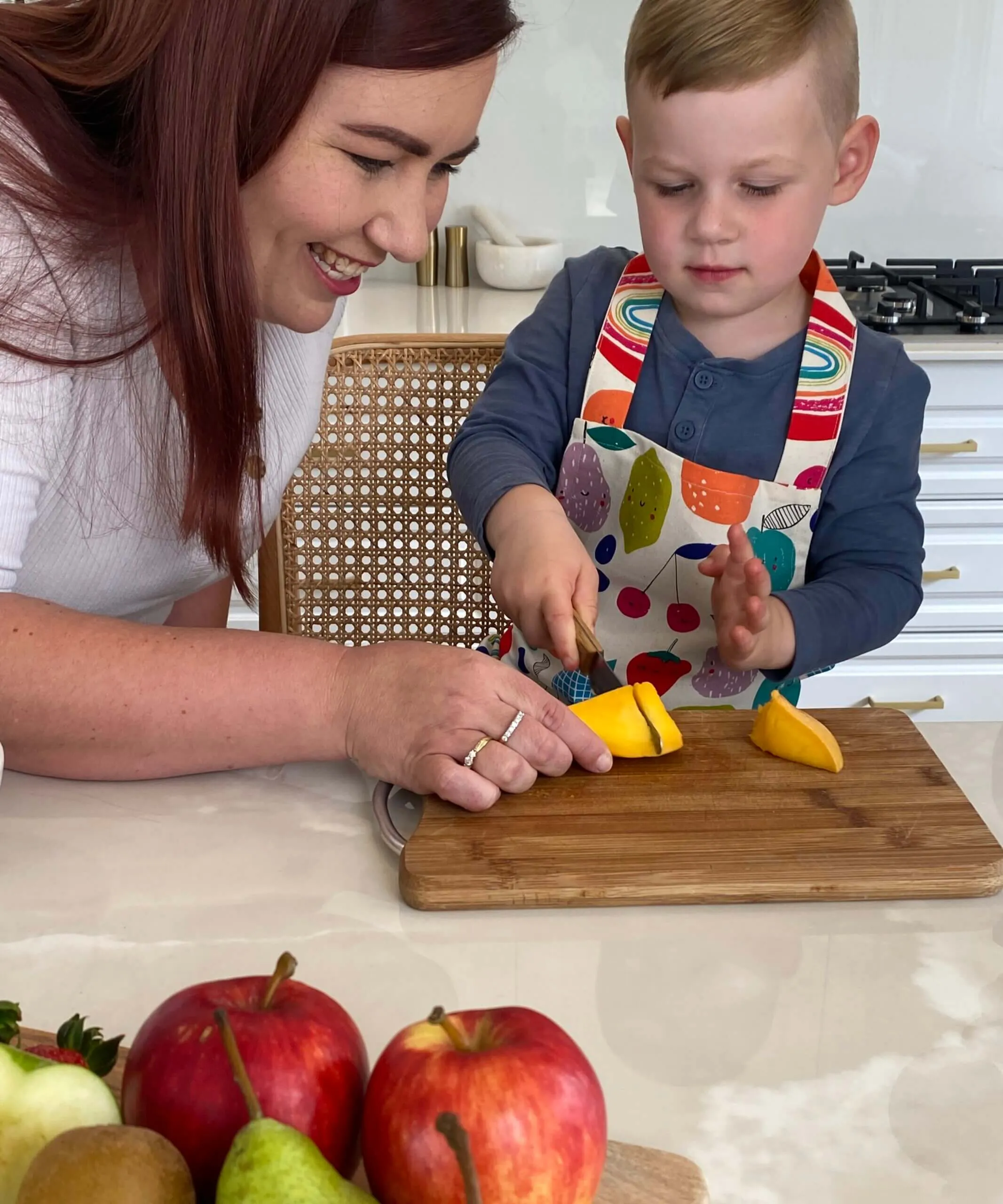 Kiddikutter Child Safe Knife - Wooden Handle