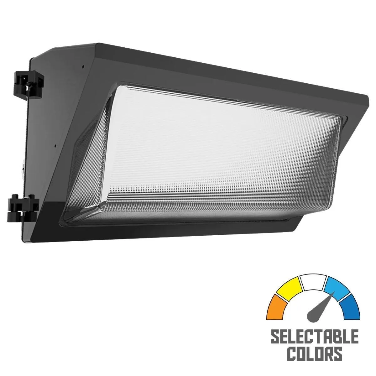 LED Wall Pack With Photocell, 50 Watts, 7700 Lumens, 30K/40K/50K, 120-277V