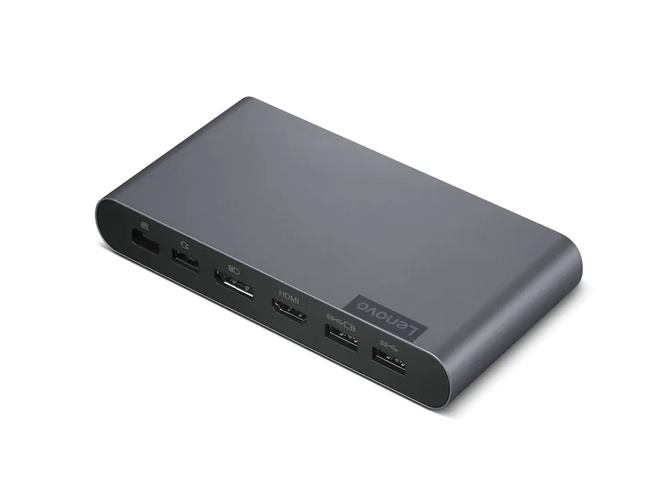 Lenovo Universal Business Dock - Docking Station - Usb-C - Hdmi, Dp - 90 Watt - Brown Box - United Kingdom