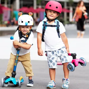 Mini MICRO Deluxe Foldable 3 Wheel Kick Scooter for Kids with LED wheels