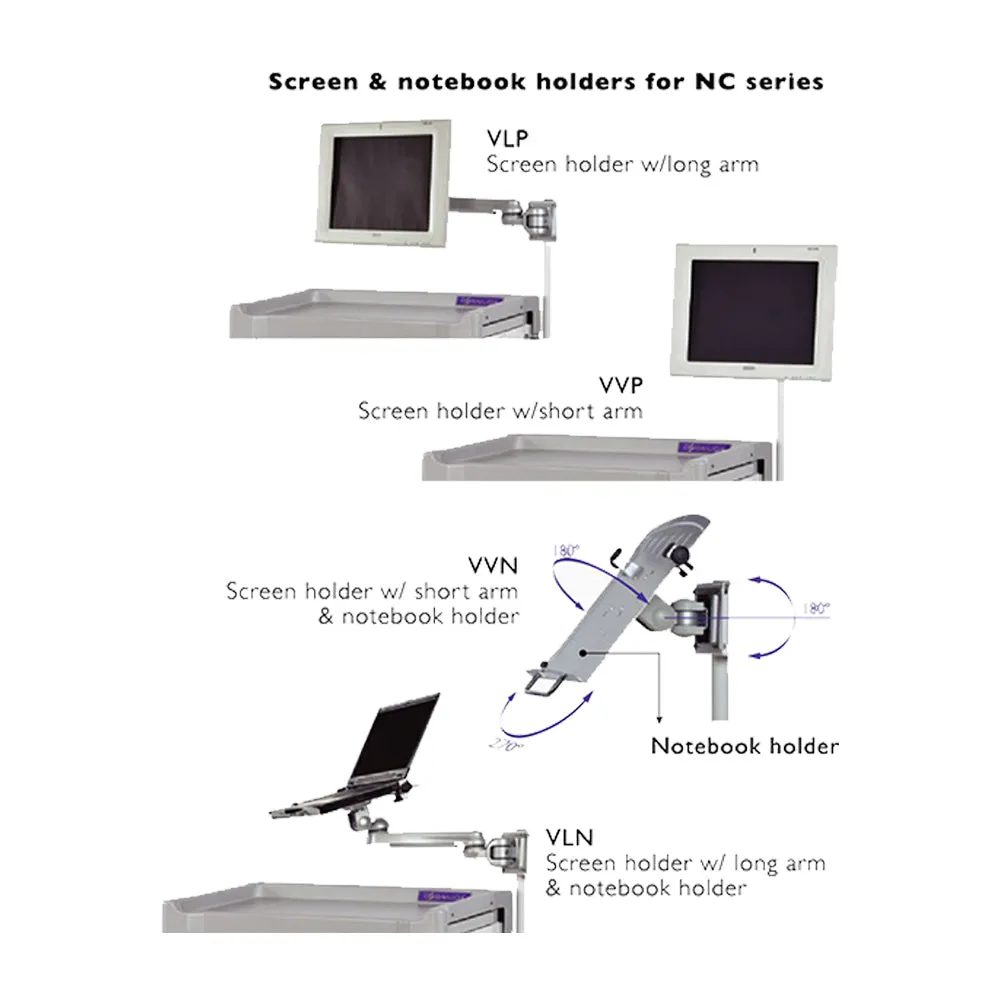 Narrow Cart 34" (White)