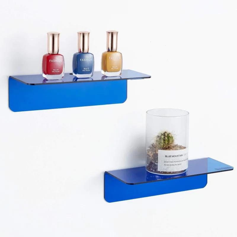 Neon Acrylic Floating Wall Shelf