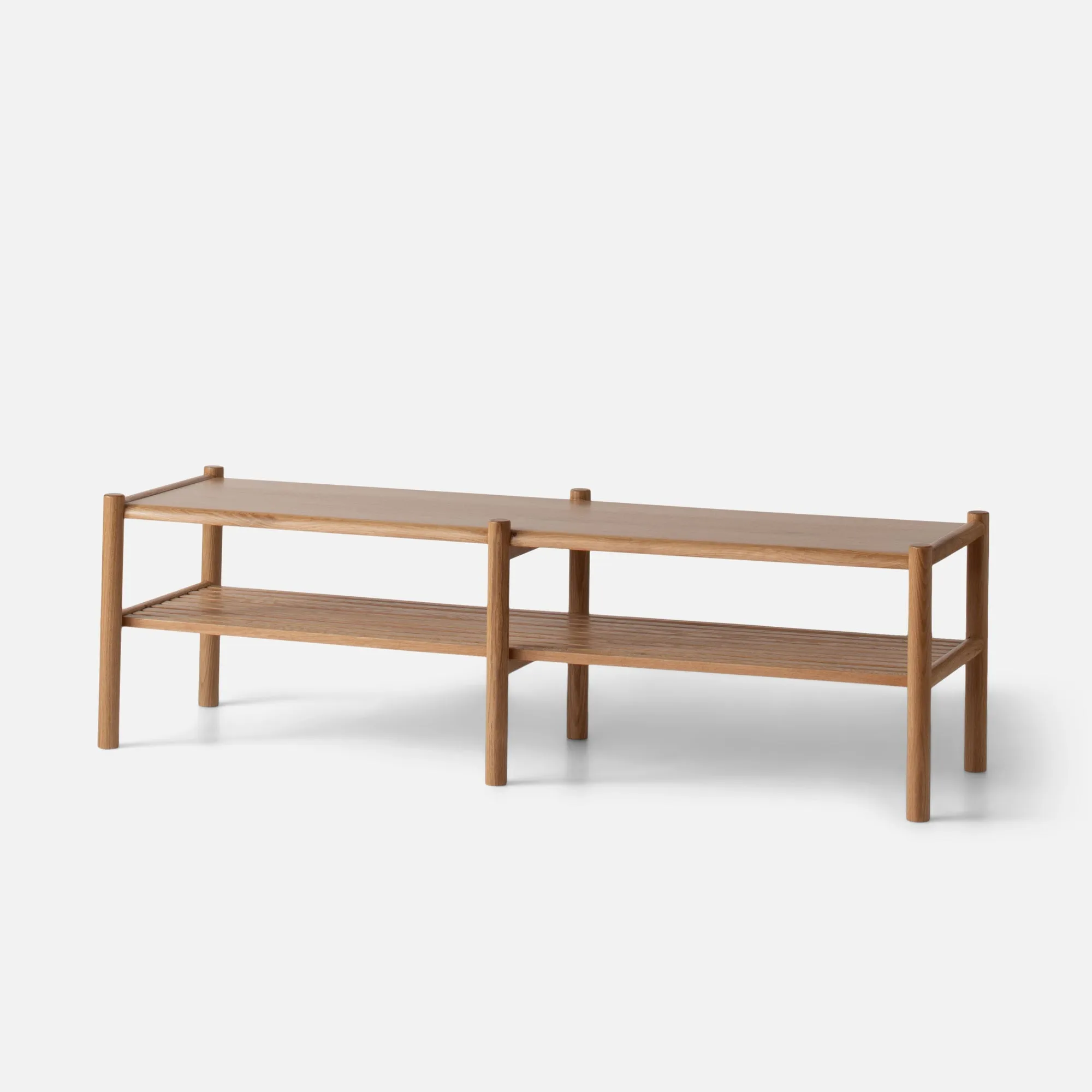 Nora Oak Storage Console / Bench