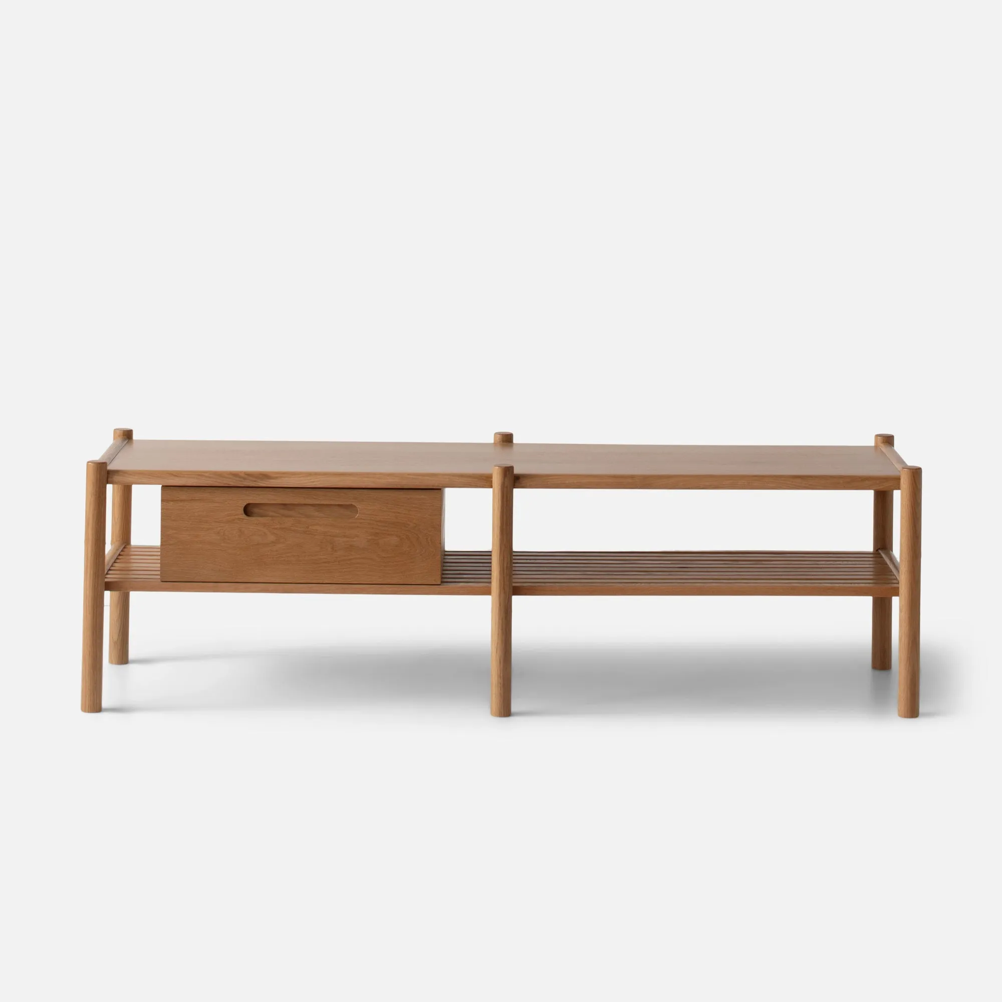 Nora Oak Storage Console / Bench