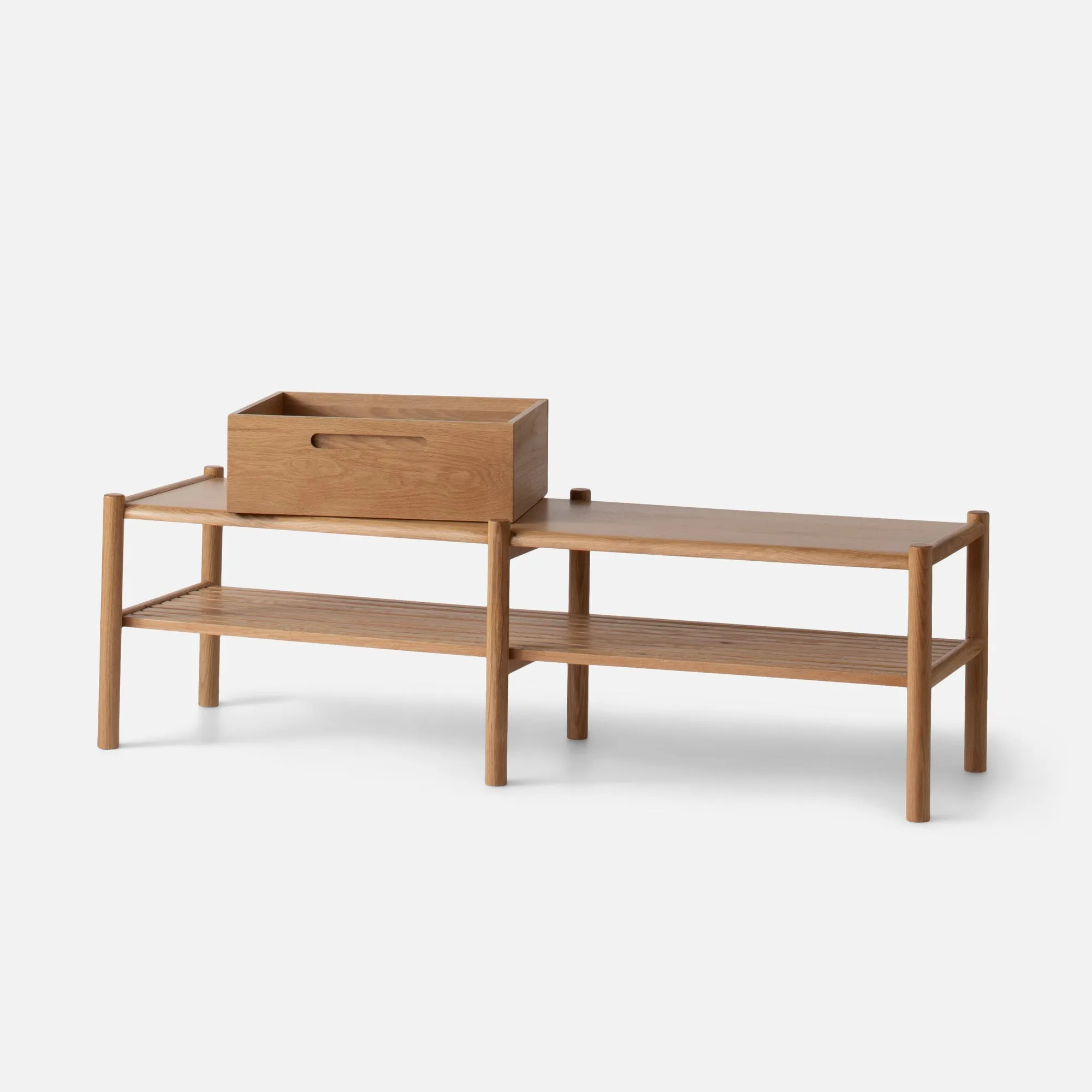 Nora Oak Storage Console / Bench