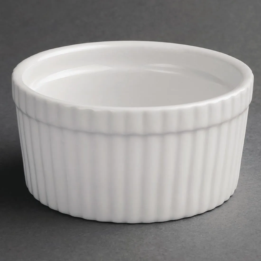 Olympia Whiteware Souffle Dishes 128mm (Pack of 6) - W446