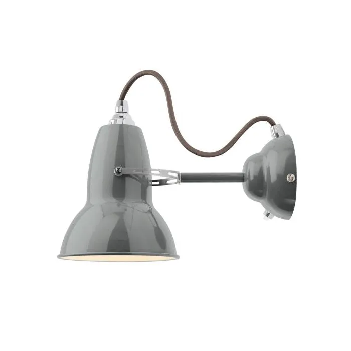 Original 1227 Short Wall Light In Dove Grey