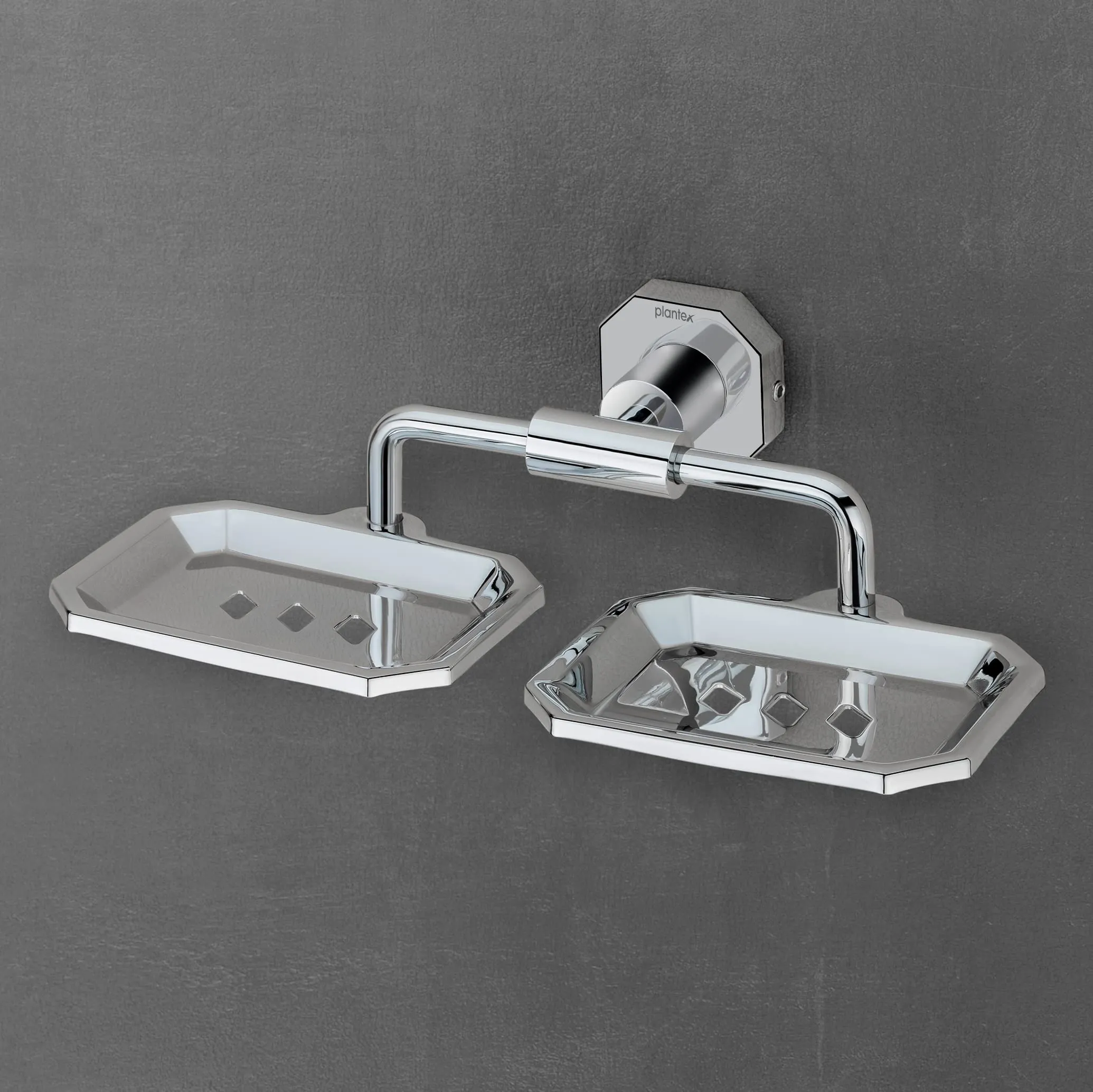 Plantex 304 Grade Stainless Steel Soap Holder/Soap Stand/Soap Dish for Sink/Wash Basin Bathroom Accessories - Nipron (Chrome)