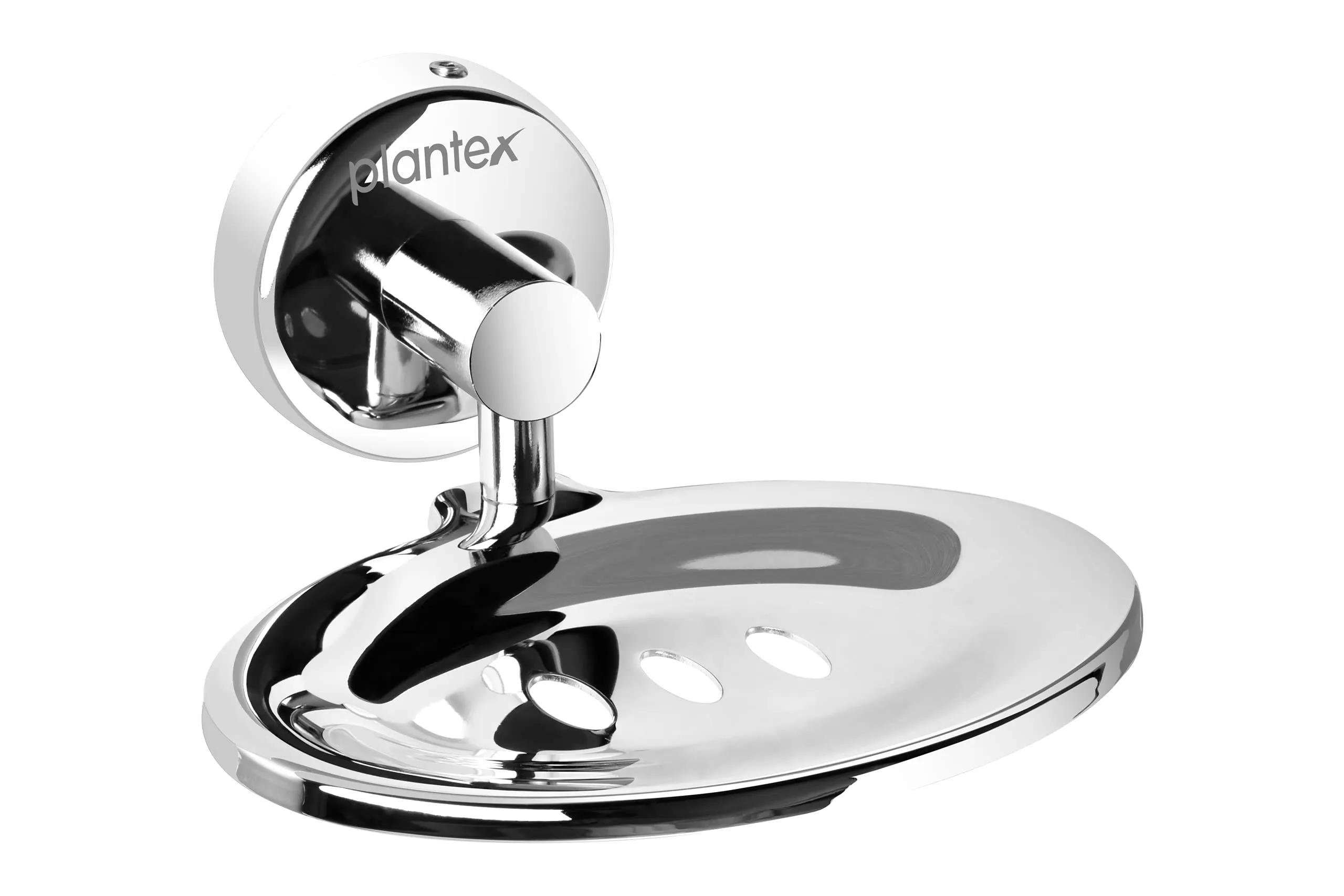 Plantex Maxx Stainless Steel Soap Holder for Bathroom/Soap Dish/Bathroom Soap Stand/Bathroom Accessories - (Chrome)