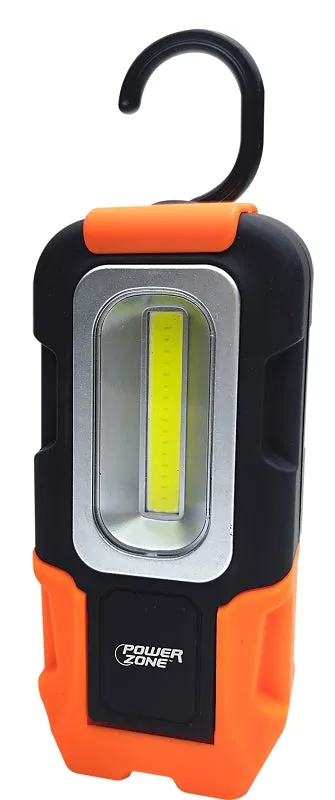 PowerZone COB Portable LED Work Light, 180 Lumens, 3 W :EA: QUANTITY: 12