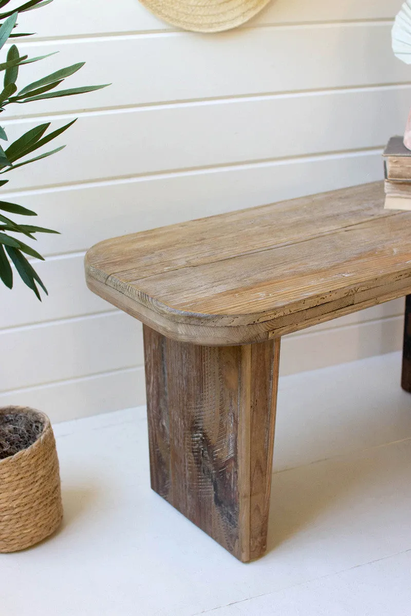 Recycled Wooden Bench