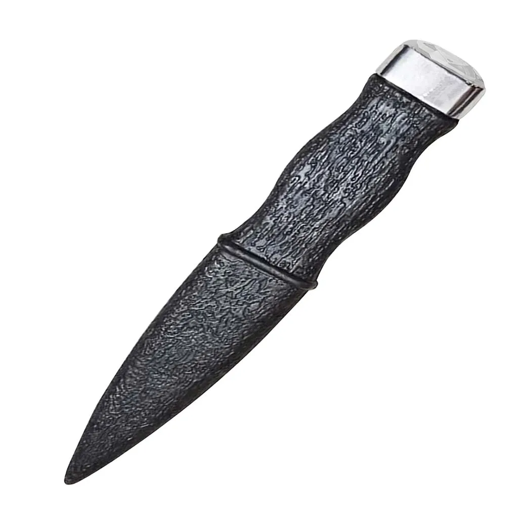 Sgian Dubh White Stone Safe Dummy