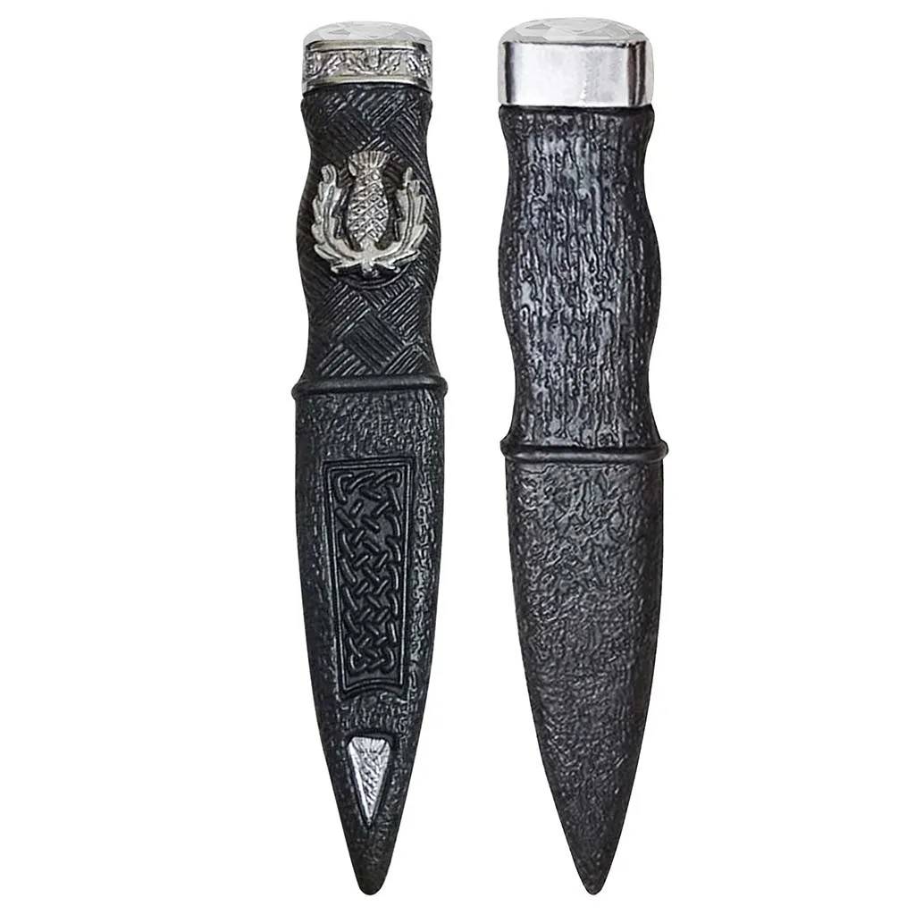 Sgian Dubh White Stone Safe Dummy