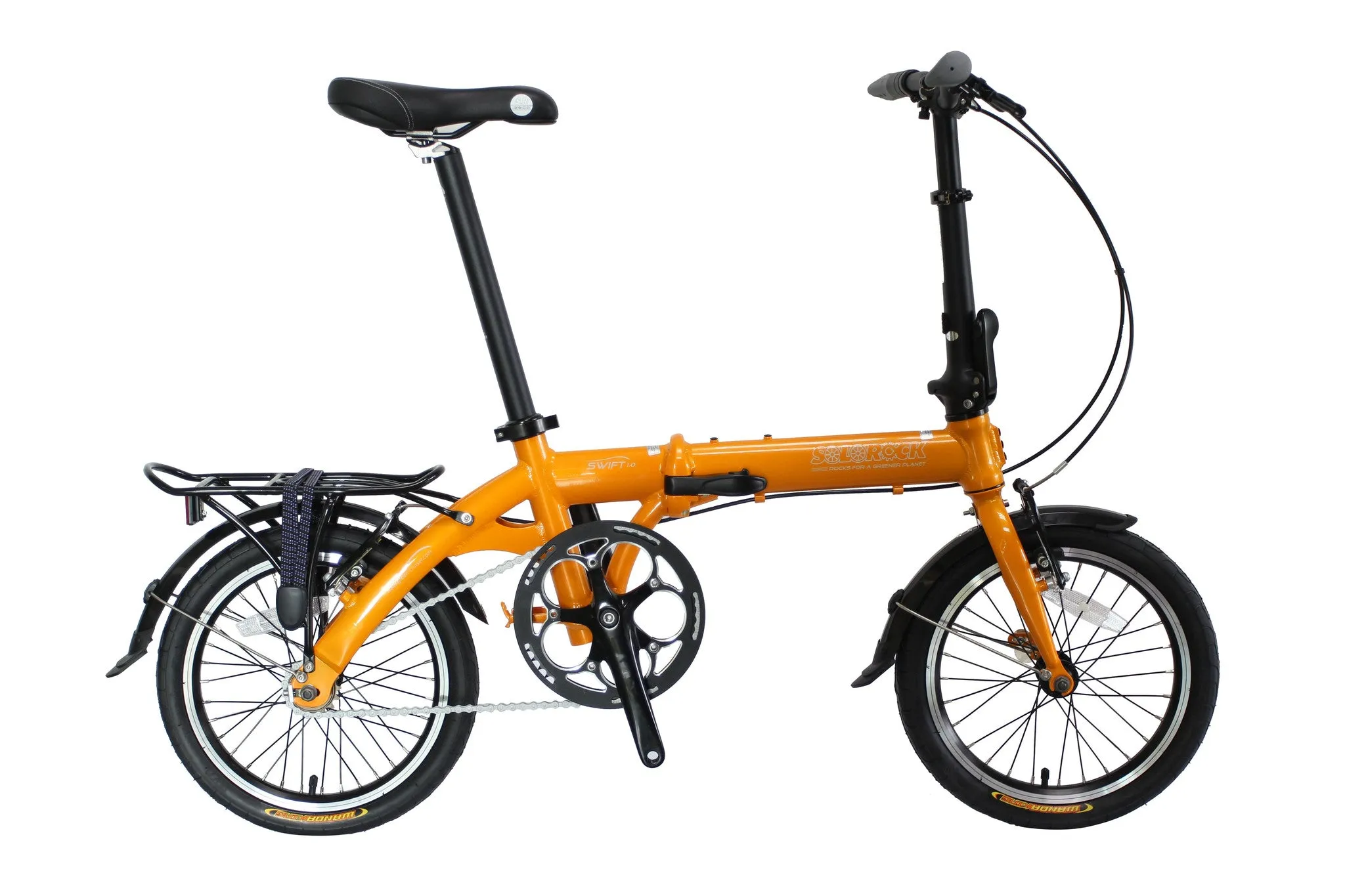 Swift - SOLOROCK 16" Single Speed Aluminum Folding Bike