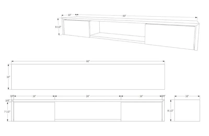 THN K2 Wall Shelf