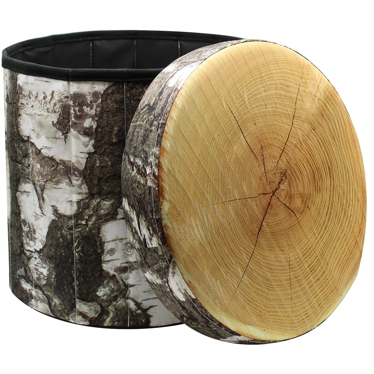 Tree Log Ottoman