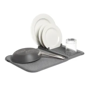 UDry Mini Dish Drying Rack with Mat