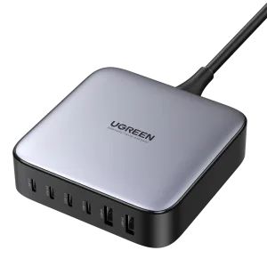 UGREEN Nexode 200W USB C GaN Charger-6 Ports Desktop Charger